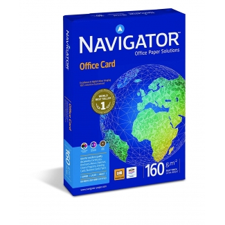 Navigator Office Card - Papel, A4, 160 gramos, paquete de 250 hojas