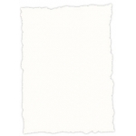 Michel 2611 - Papel pergamino, A4, 200 gr, paquete de 25 hojas, rústico blanco