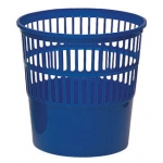 Q-Connect KF15148 - Papelera de plástico, 15 litros, color azul