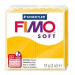Staedtler Fimo Soft 8020-16 - Pasta para modelar, 57 gramos, color amarillo