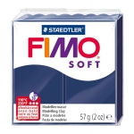 Staedtler Fimo Soft 8020-35 - Pasta para modelar, 57 gramos, color azul windsor