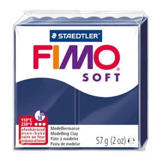 Staedtler Fimo Soft 8020-35 - Pasta para modelar, 57 gramos, color azul windsor