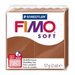 Staedtler Fimo Soft 8020-7 - Pasta para modelar, 57 gramos, color caramelo