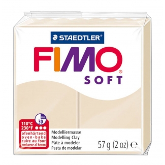 Staedtler Fimo Soft 8020-70 - Pasta para modelar, 57 gramos, color tierra