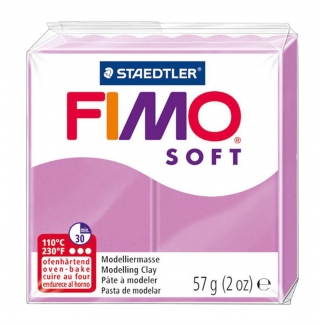 Staedtler Fimo Soft 8020-62 - Pasta para modelar, 57 gramos, color violeta claro