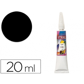 Artist - Pasta relieve, tubo de 20 ml, color negro