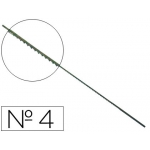 Wuto 4/13 - Pelos de segueta nº 4, forma dentada, caja de 144