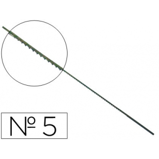 Wuto 5/13 - Pelos de segueta nº 5, forma dentada, caja de 144