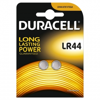 Duracell S0560080 - Pila alcalina, LR44, blíster con 2 pilas