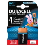 Duracell Ultra Power 81232377 - Pila alcalina, 9V (LR61), blíster con 1 pila