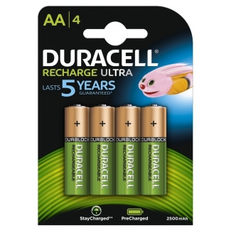 Duracell Staycharged 75071755 - Pila recargable, AA (LR06), blíster con 4 pilas
