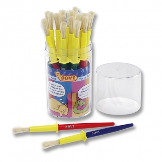 Jovi 806 - Bote de pinceles medianos, 20 unidades