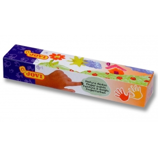 Jovi 540 - Pintura de dedos, 5 colores surtidos, bote de 35 ml