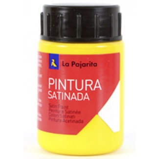 La Pajarita L-2 - Pintura satinada, color amarillo oro, bote de 35 ml