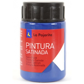 La Pajarita L-36 - Pintura satinada, color azul marino, bote de 35 ml