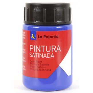 La Pajarita L-11 - Pintura satinada, color azul ultramar, bote de 35 ml
