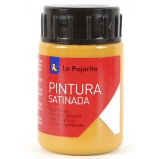 La Pajarita L-23 - Pintura satinada, color terracota, bote de 35 ml