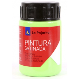 La Pajarita L-37 - Pintura satinada, color verde loro, bote de 35 ml