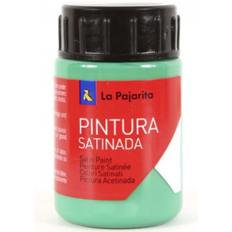 La Pajarita L-18 - Pintura satinada, color verde manigua, bote de 35 ml