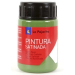 La Pajarita L-16 - Pintura satinada, color verde monte, bote de 35 ml
