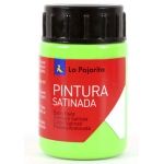 La Pajarita L-17 - Pintura satinada, color verde vivo, bote de 35 ml