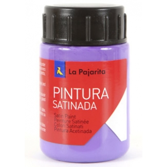 La Pajarita L-13 - Pintura satinada, color violeta, bote de 35 ml