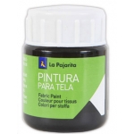 La pajarita T-2 - Pintura para tela, color negro, bote de 25 ml
