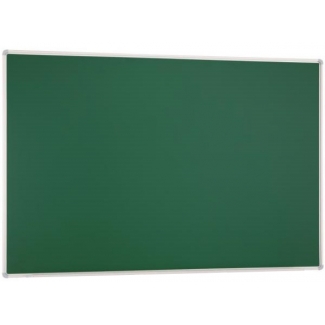 Q-Connect KF03587 - Pizarra verde de melamina, marco de aluminio, tamaño 200 x 100 cm