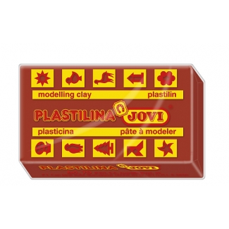 Jovi 70-09 - Plastilina, pastilla de 50 grs, color marrón