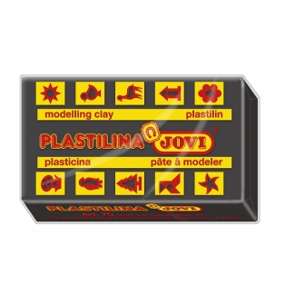 Jovi 70-15 - Plastilina, pastilla de 50 grs, color negro