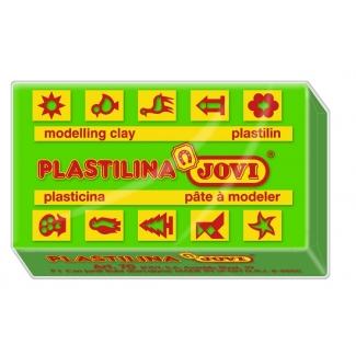 Jovi 70-10 - Plastilina, pastilla de 50 grs, color verde claro