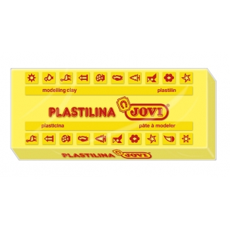 Jovi 71-02 - Plastilina, pastilla de 150 grs, color amarillo claro