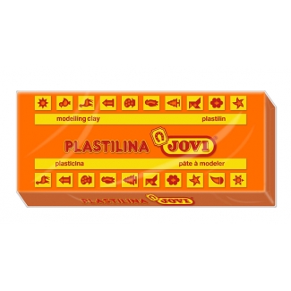 Jovi 71-04 - Plastilina, pastilla de 150 grs, color naranja