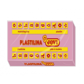 Jovi 72-07 - Plastilina, pastilla de 350 grs, color rosa