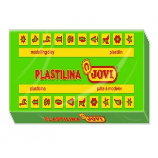 Jovi 72-10 - Plastilina, pastilla de 350 grs, color verde claro