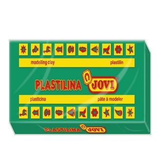 Jovi 72-11 - Plastilina, pastilla de 350 grs, color verde oscuro