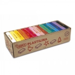 Jovi 72-S - Plastilina, caja de 15 pastillas de 350 grs, colores surtidos