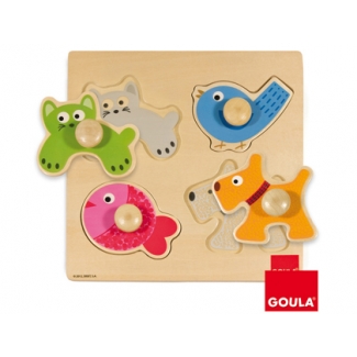 Goula 53116 - Puzzle, animales domésticos