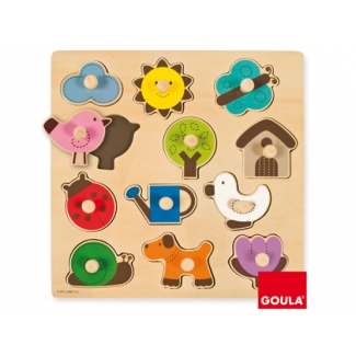 Goula 53118 - Puzzle, siluetas del campo