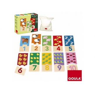 Goula 53329 - Puzzle, color infantil duo 1-10