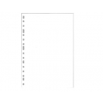 Multifin 4075598 - Recambio de anillas, Liso 3005, tamaño folio, 50 hojas