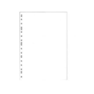Multifin 4075598 - Recambio de anillas, Liso 3005, tamaño folio, 50 hojas