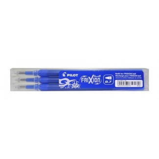 Pilot BLS-FR7-L-S3 - Recambio para bolígrafo Pilot Frixion, color azul, estuche de 3 unidades