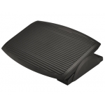 Q-Connect KF17984 - Reposapiés ajustable, color negro
