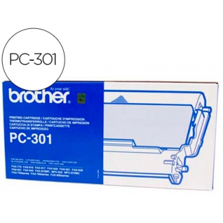 Repuesto fax Brother cartucho y bobina