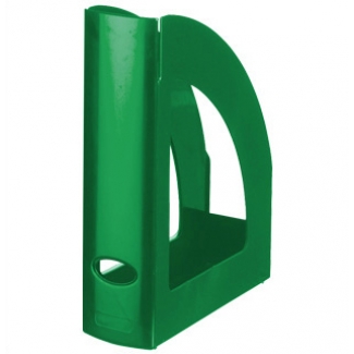 Q-Connect KF04206 - Revistero de plástico, color verde opaco