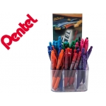 Roller Pentel energel 107 retractil 0,7 mm colores surtidos