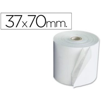 Liderpapel 4377011B - Rollo de sumadora, 37 mm de ancho x 70 mm de diámetro