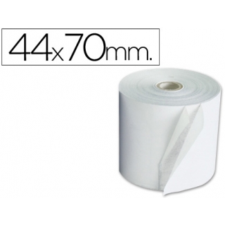 Liderpapel 4447011B - Rollo de sumadora, 44 mm de ancho x 70 mm de diámetro