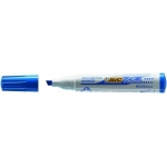 Bic Velleda NB1751-06C - Rotulador para pizarra blanca, punta biselada, color azul